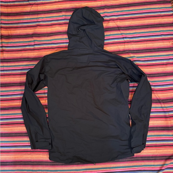 Fjallraven Keb Eco Shell Jacket Black Waterproof Hiking Jacket Mens M - Picture 5 of 7